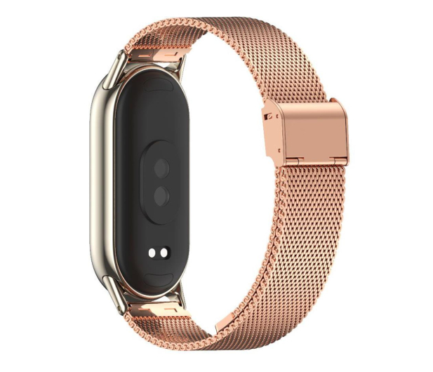 TECH-PROTECT Milaneseband do Xiaomi Mi Band 8 / 8 NFC / 9 rose gold - 1210418 - zdjęcie 2
